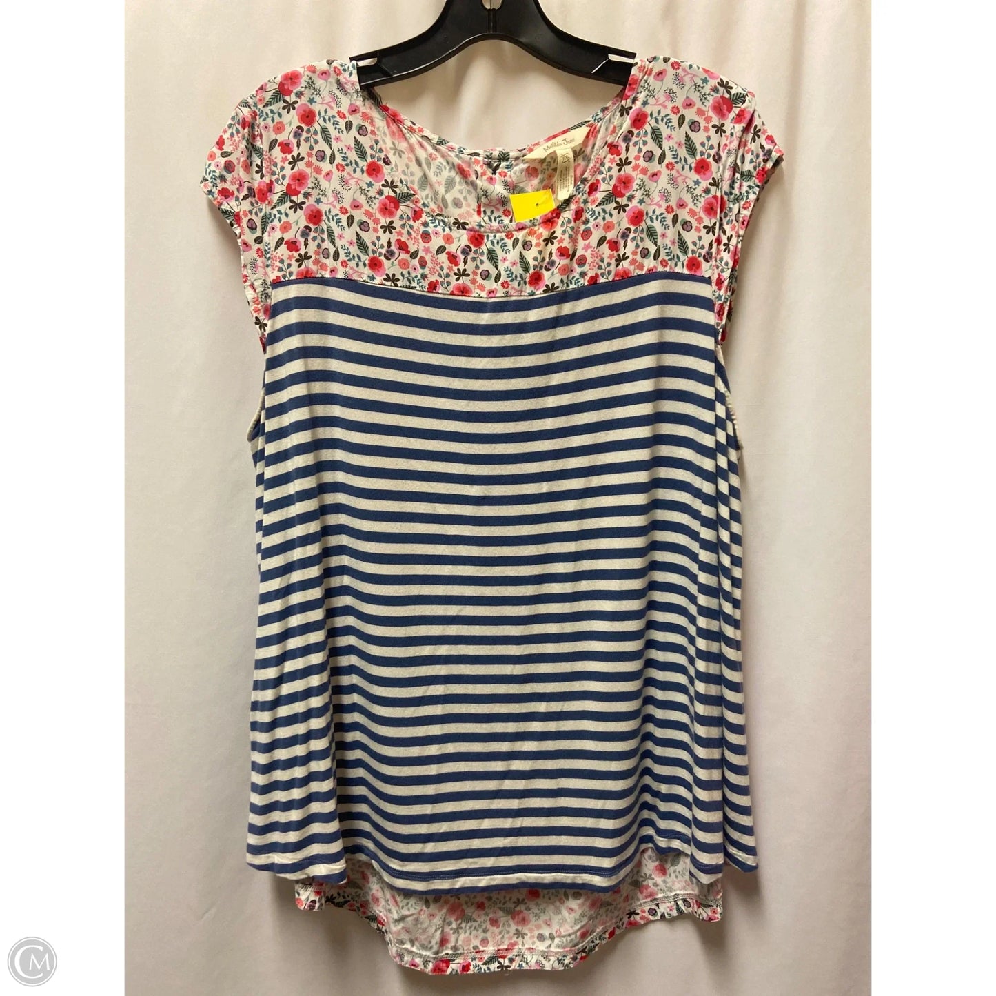Top Sleeveless By Matilda Jane In White, Size: Xxl