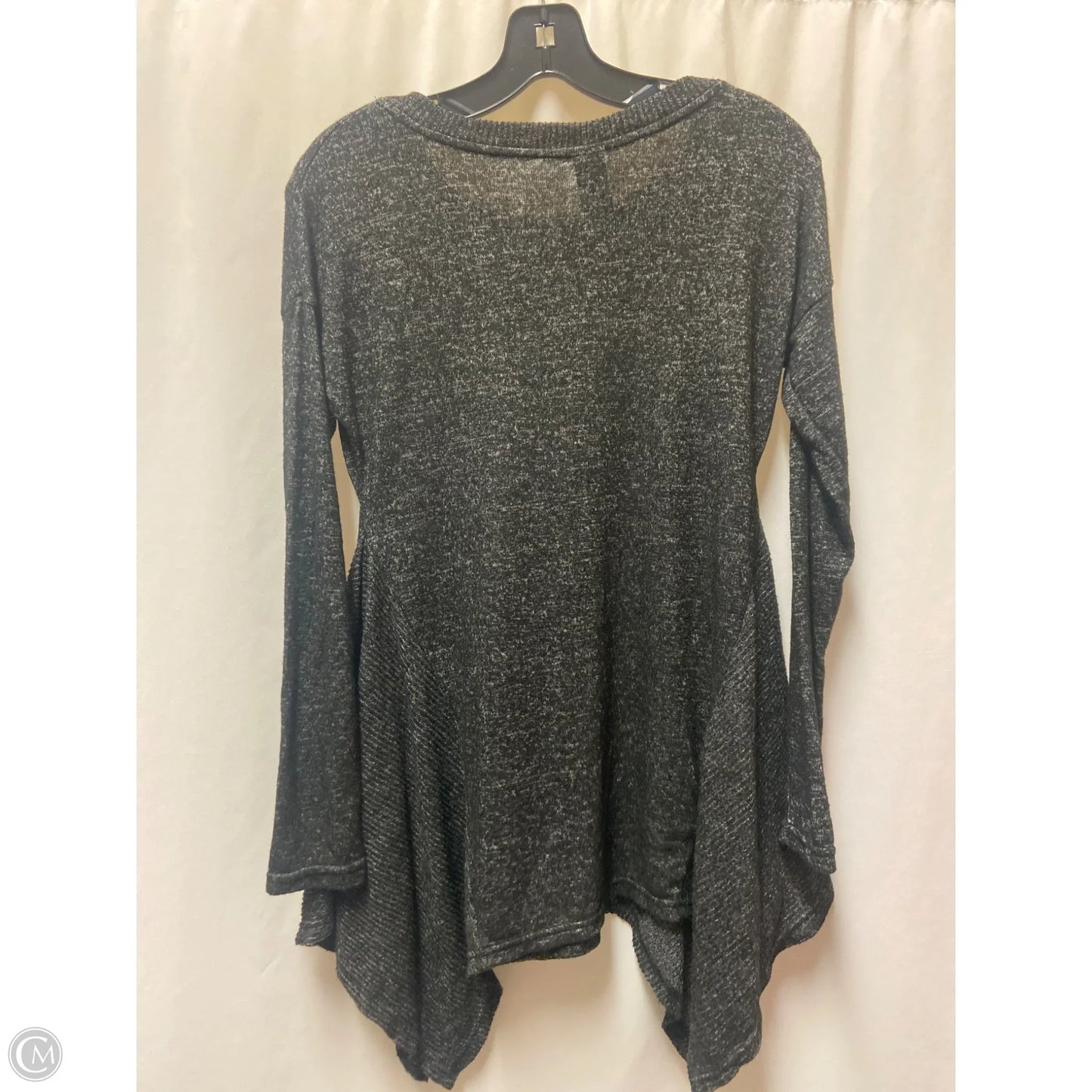 Top Long Sleeve By Lildy In Black, Size: S
