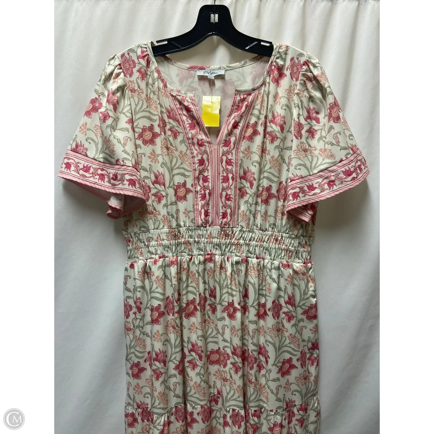 Dress Casual Maxi By Polagram In Pink, Size: L