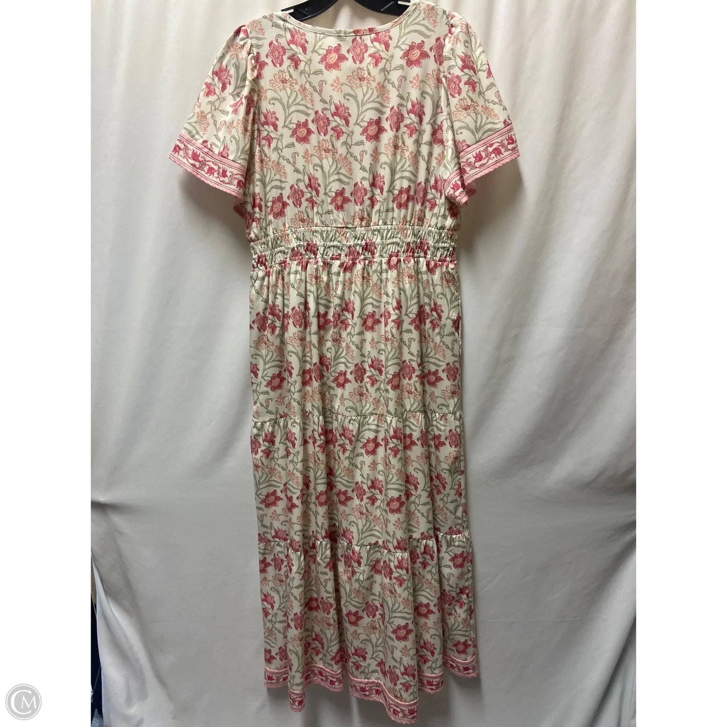 Dress Casual Maxi By Polagram In Pink, Size: L
