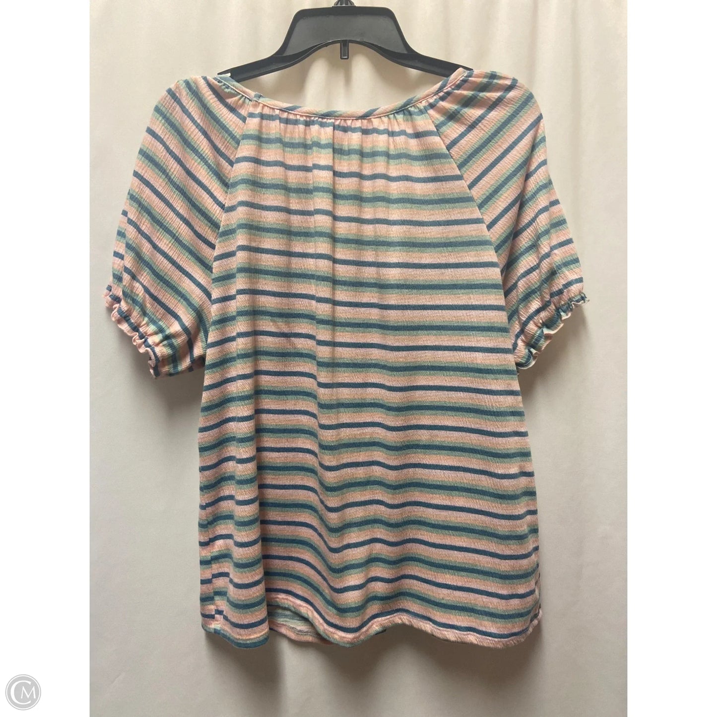 Top Short Sleeve By Lc Lauren Conrad In Pink, Size: Xxl