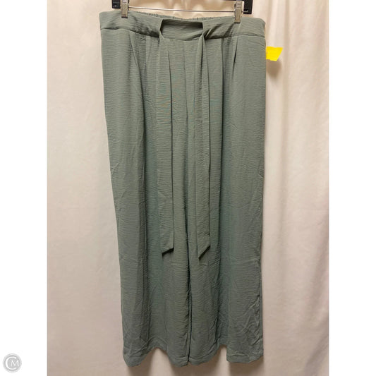 Pants Dress By Clothes Mentor In Green, Size: Xl