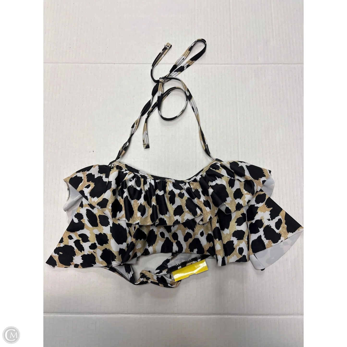 Swimsuit Top By Clothes Mentor In Animal Print, Size: S