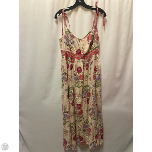 Dress Casual Maxi By Patrons Of Peace In Peach, Size: M
