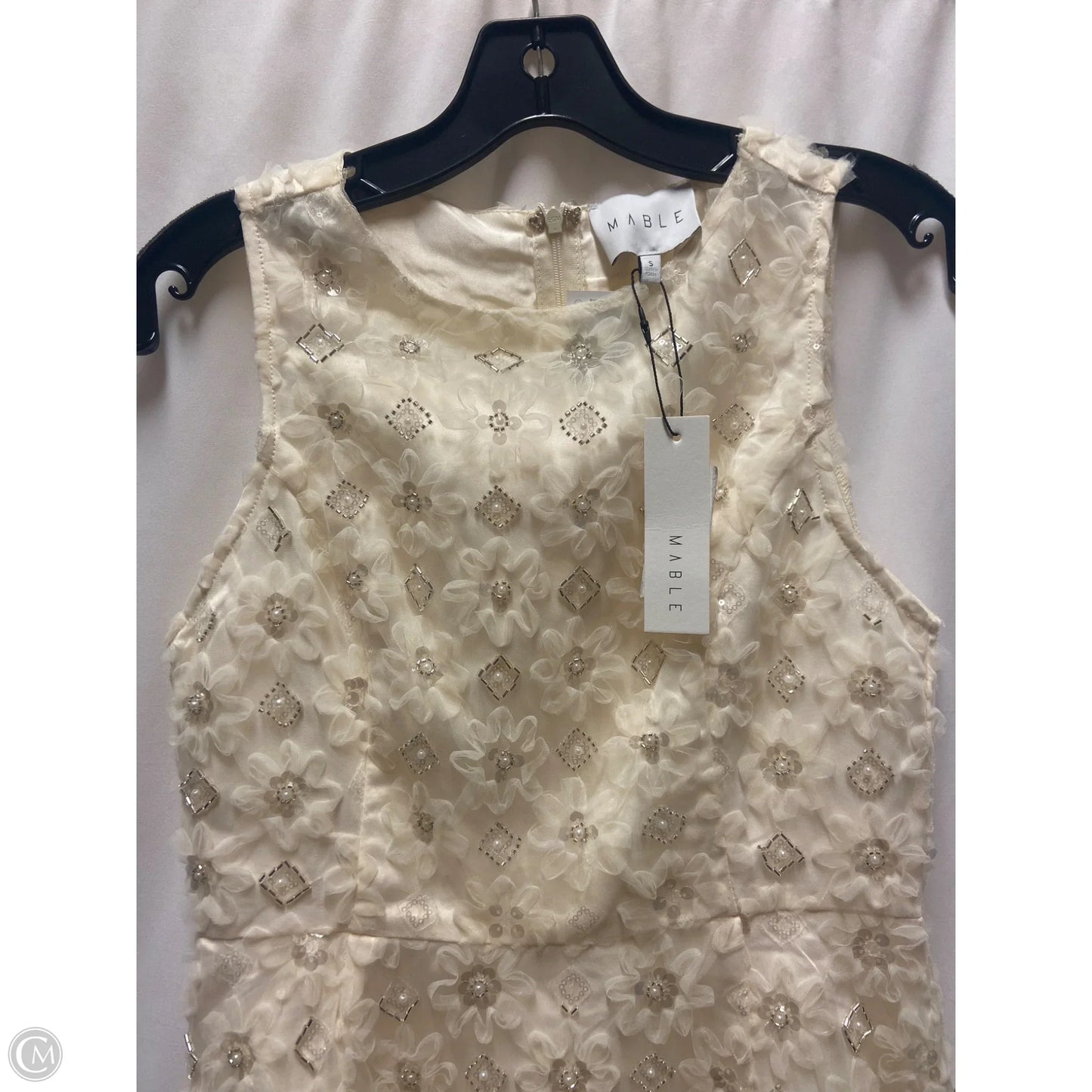 Dress Casual Short By Mable In Cream, Size: S
