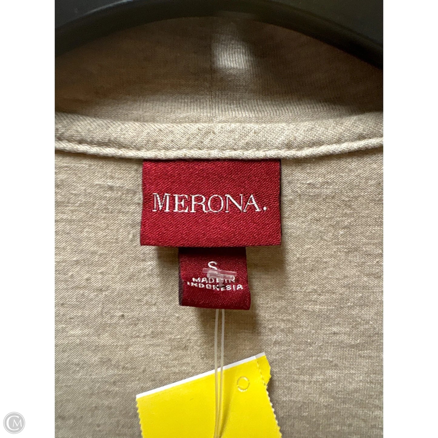 Cardigan By Merona In Tan, Size: S