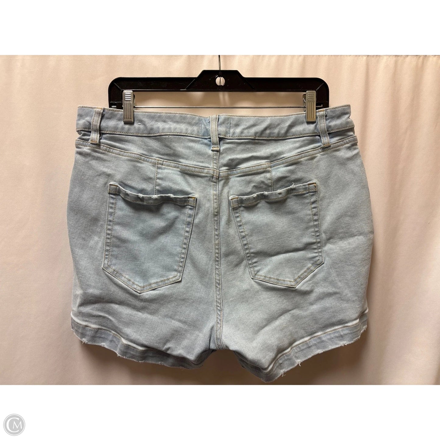 Shorts By Lane Bryant In Blue Denim, Size: 16