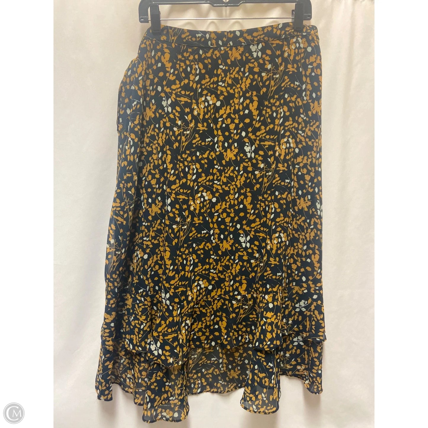 Skirt Maxi By Skies Are Blue In Navy, Size: L