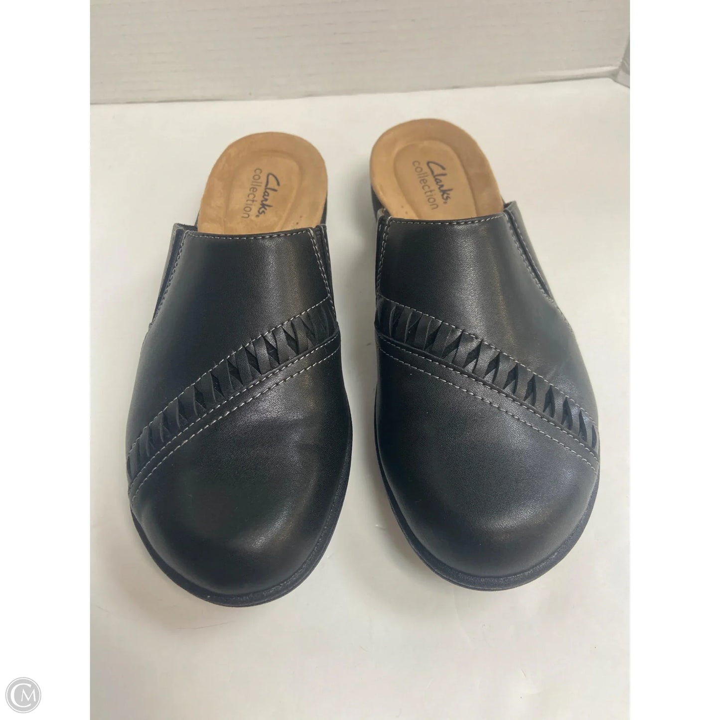 Shoes Flats By Clarks In Black, Size: 9