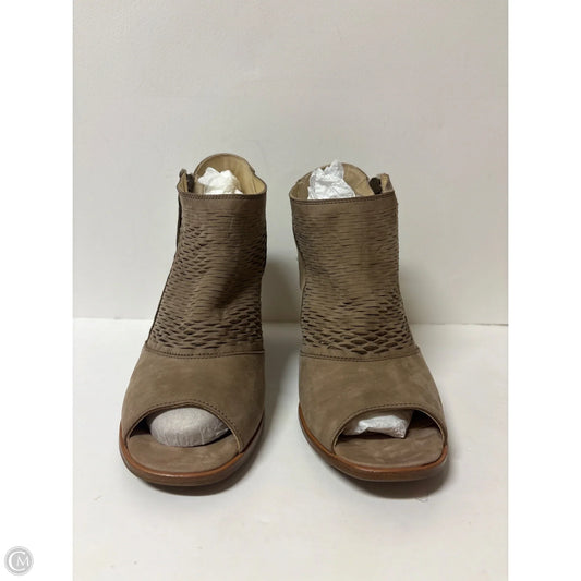 Sandals Heels Block By Paul Green In Beige, Size: 8