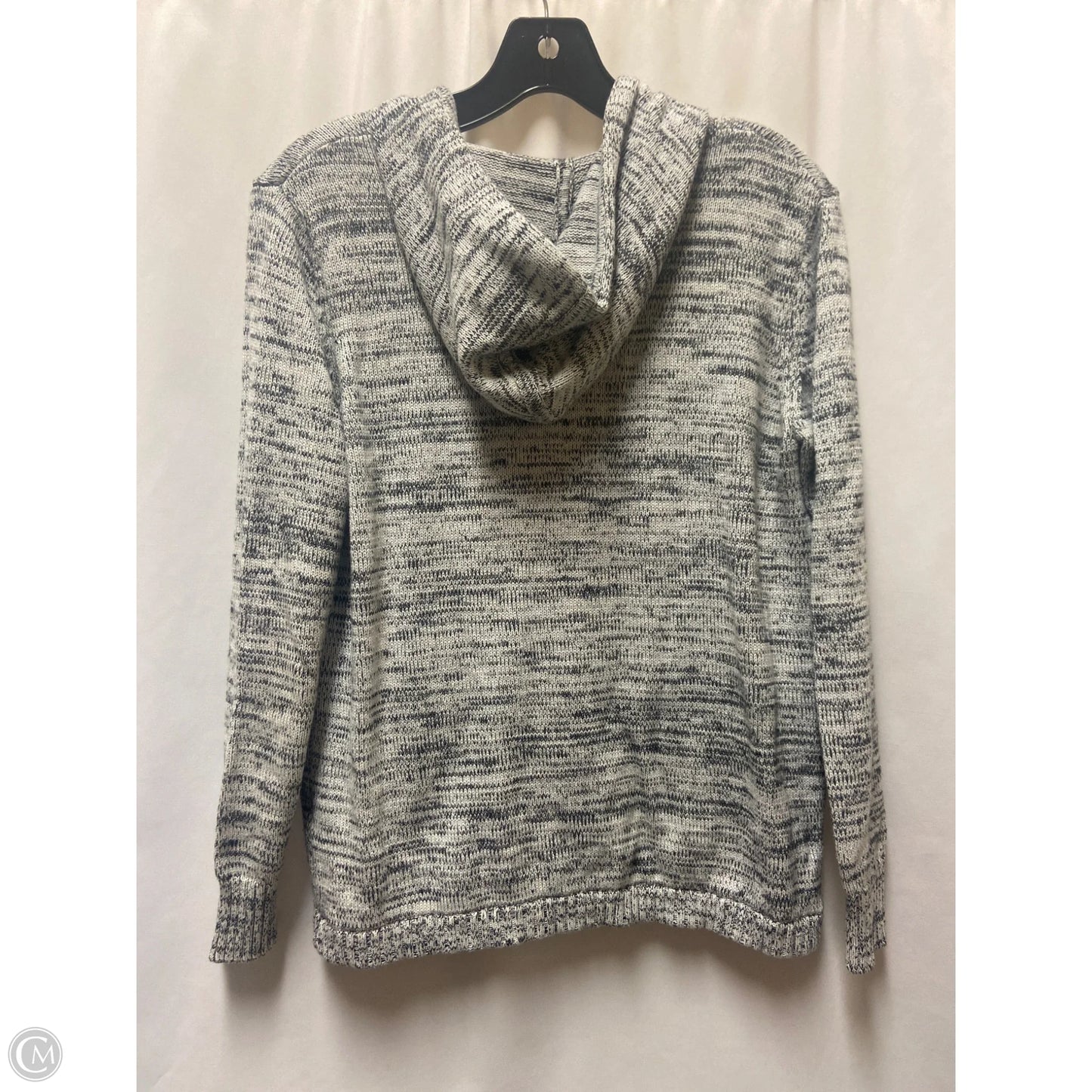 Sweater By Calvin Klein In Grey, Size: M