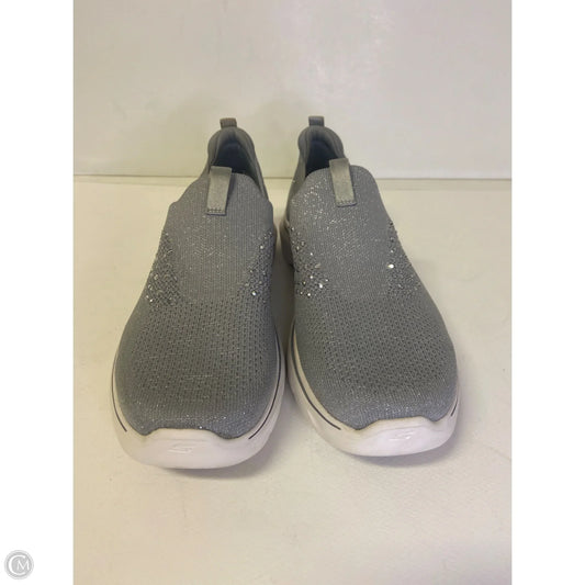 Shoes Athletic By Skechers In Grey, Size: 9.5