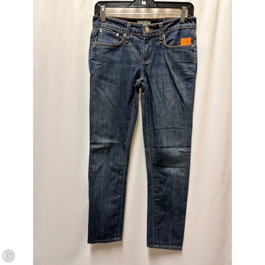 Jeans Straight By Helmut Lang In Blue Denim, Size: 2
