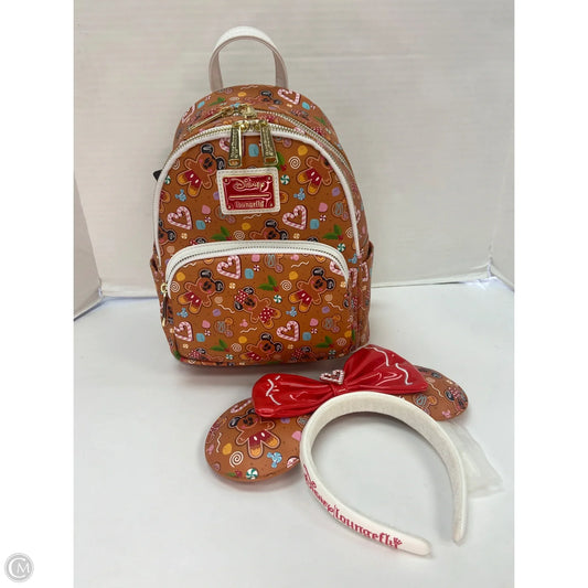 Backpack By Loungefly, Size: Medium