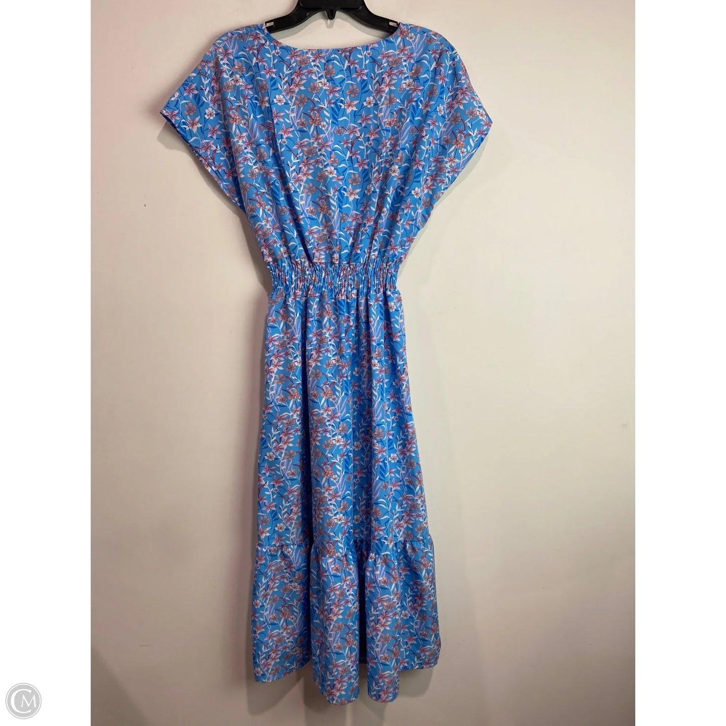 Dress Casual Maxi By Clothes Mentor In Blue, Size: 2x
