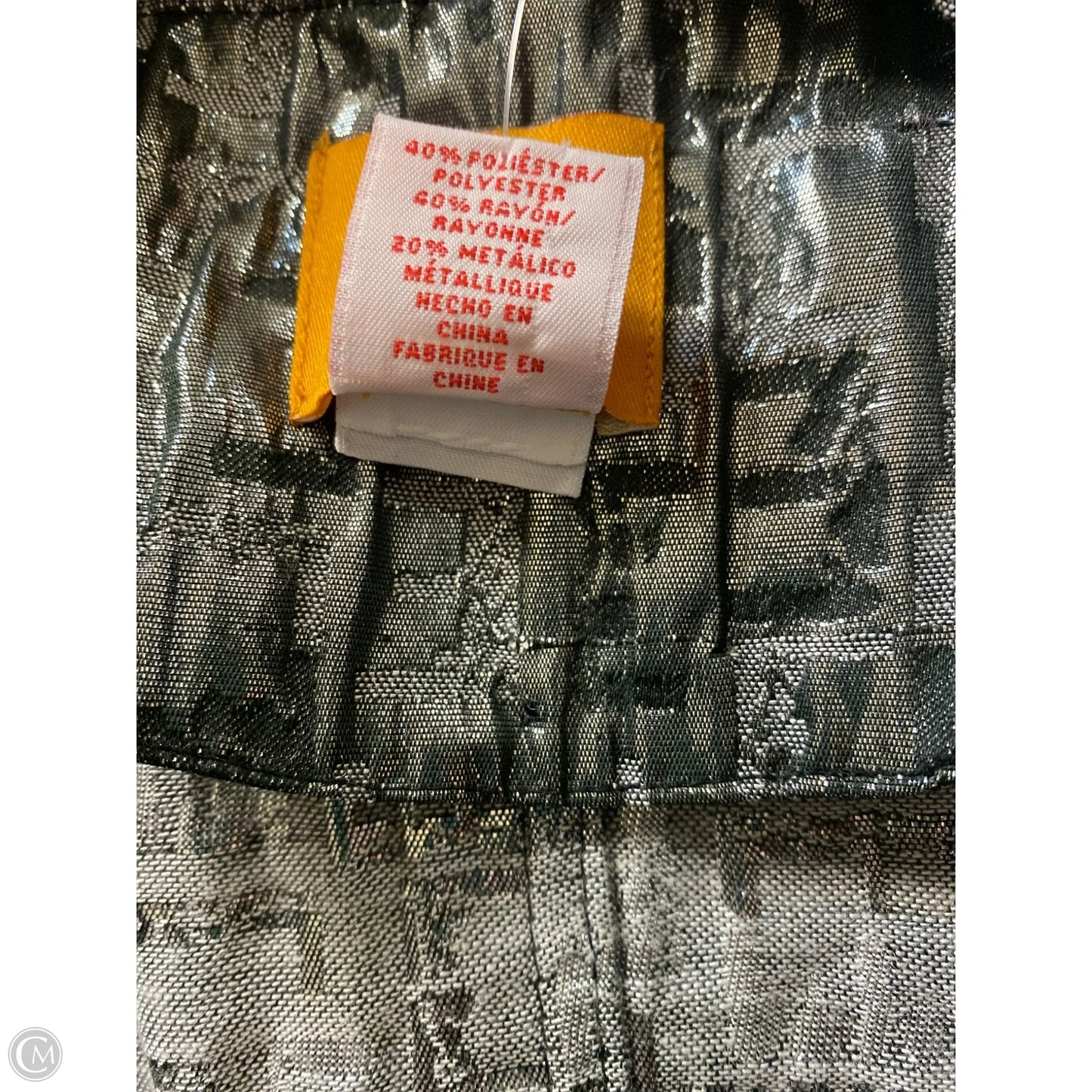 Coat Other By Ruby Rd In Grey & Silver, Size: 1x