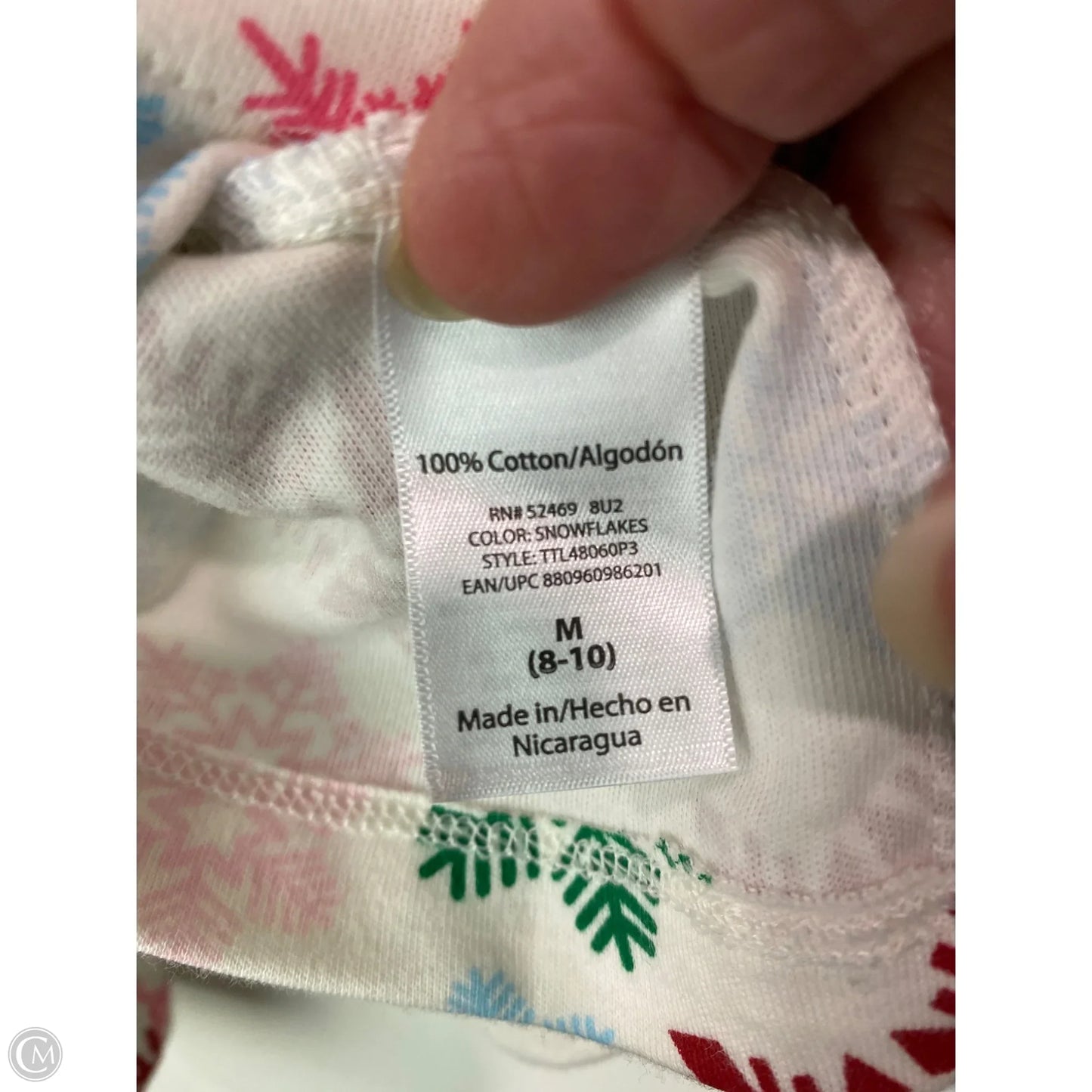 Top Long Sleeve By Time And Tru In White, Size: M