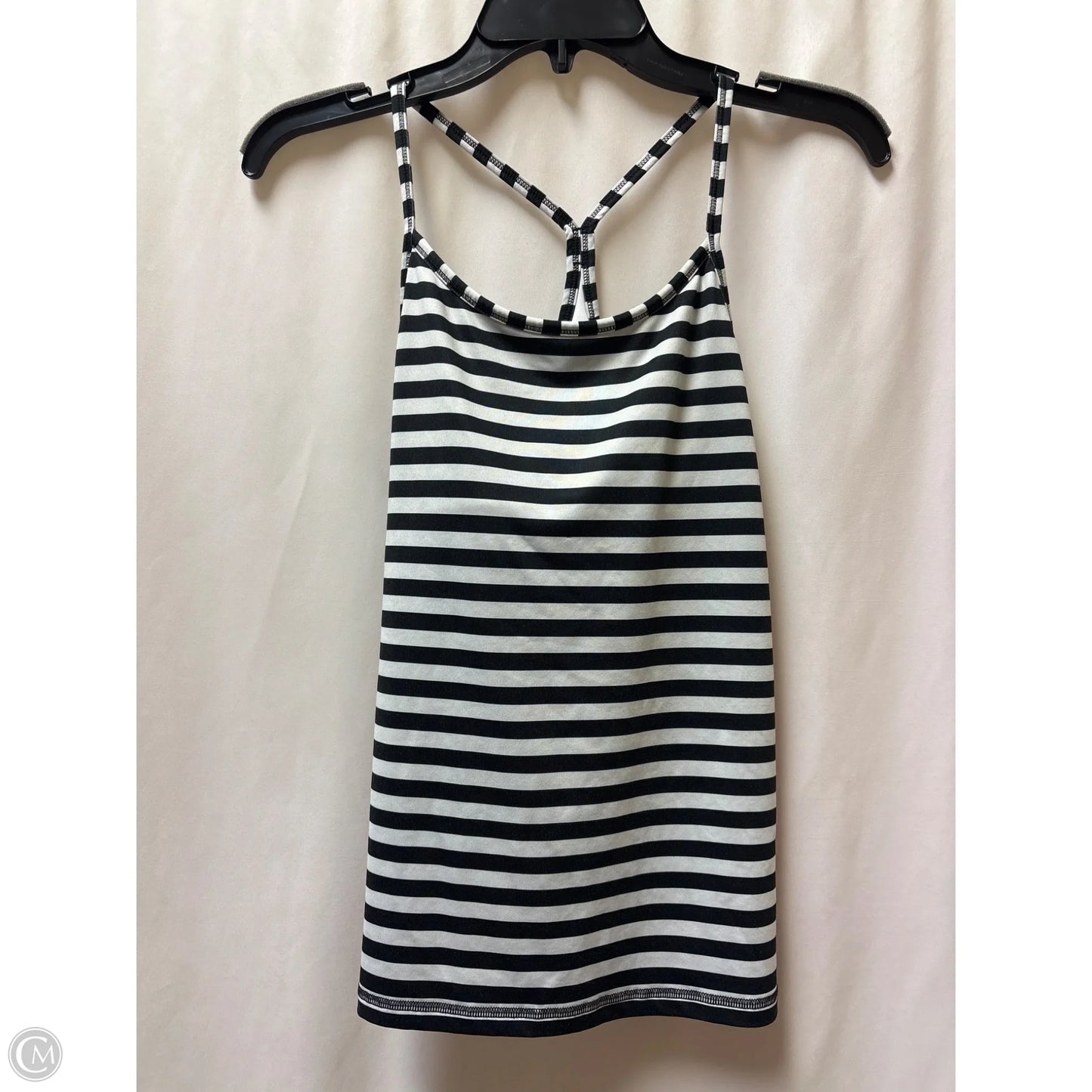 Swimsuit Top By Champion In Striped Pattern, Size: S