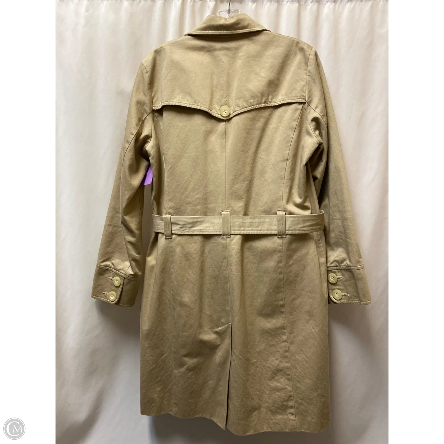 Coat Trench Coat By Old Navy In Tan, Size: L