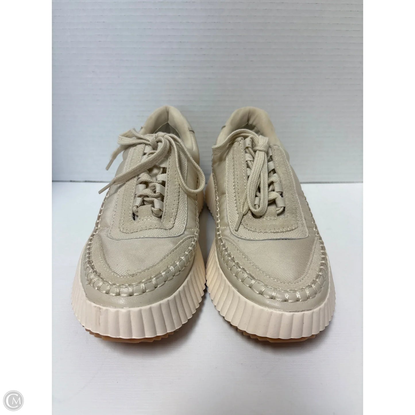 Shoes Sneakers Platform By Dolce Vita In Beige, Size: 6.5