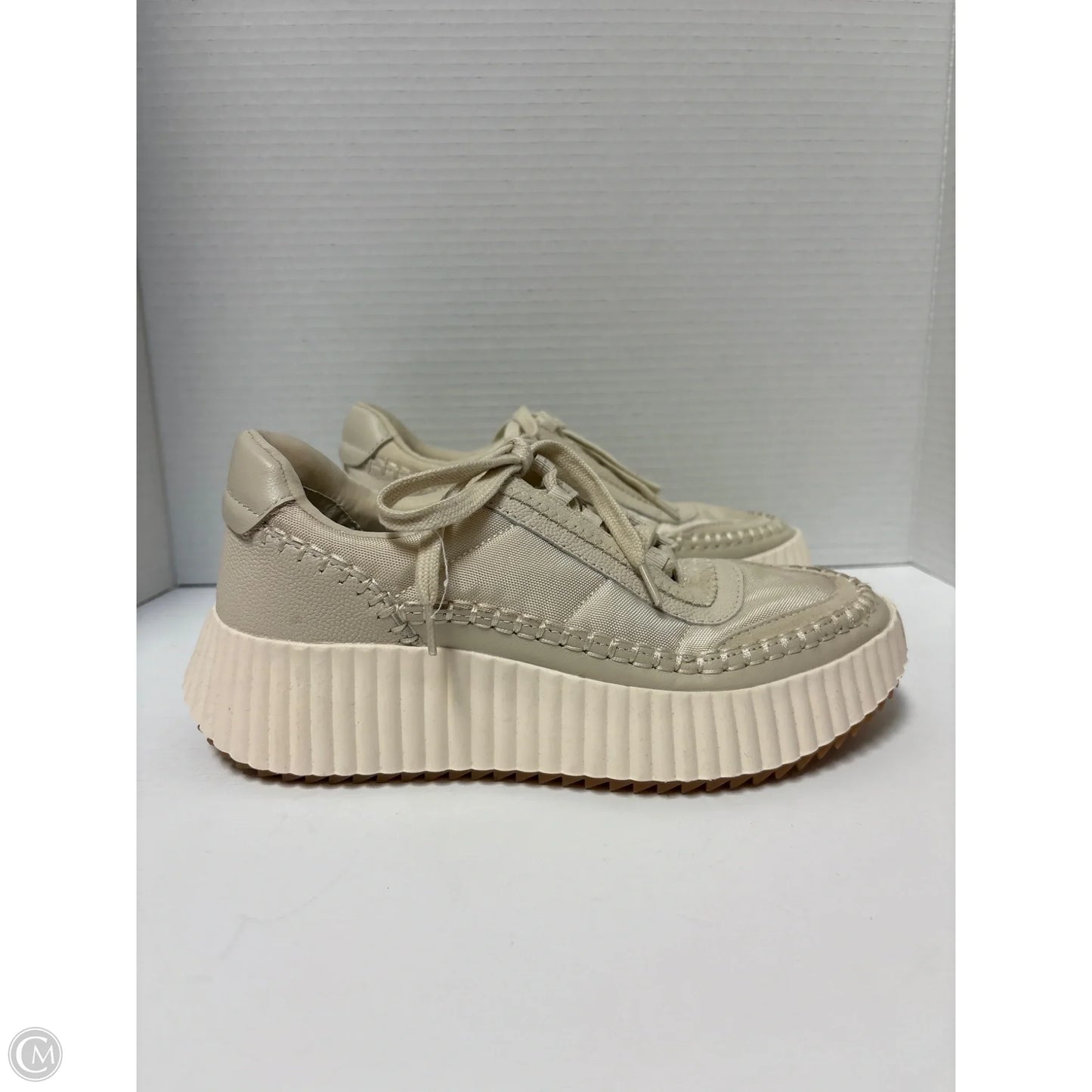 Shoes Sneakers Platform By Dolce Vita In Beige, Size: 6.5