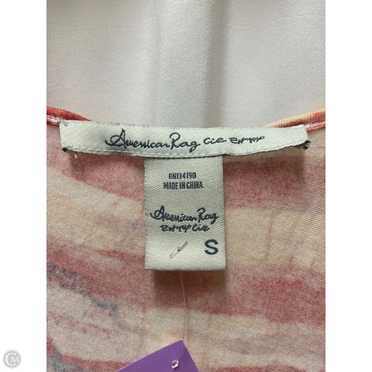 Top Sleeveless By American Rag In Red, Size: S
