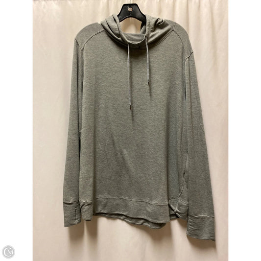 Athletic Sweatshirt Hoodie By Athletic Works In Grey, Size: Xl