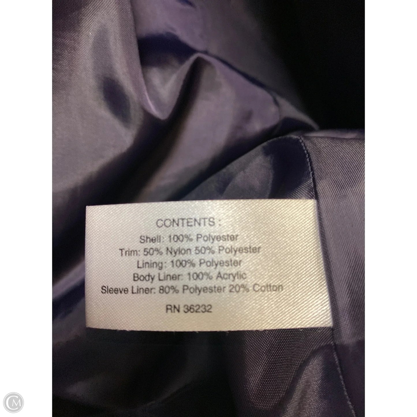 Jacket Other By Gallery In Purple, Size: Xl