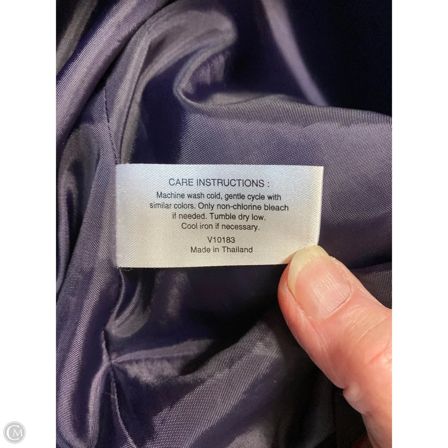 Jacket Other By Gallery In Purple, Size: Xl