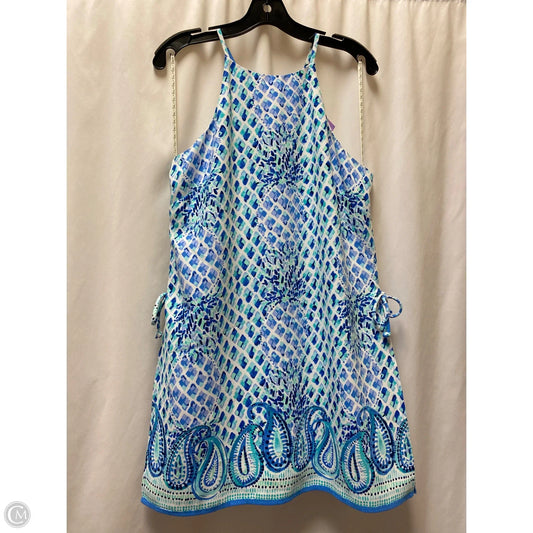Dress Designer By Lilly Pulitzer In Blue, Size: 10