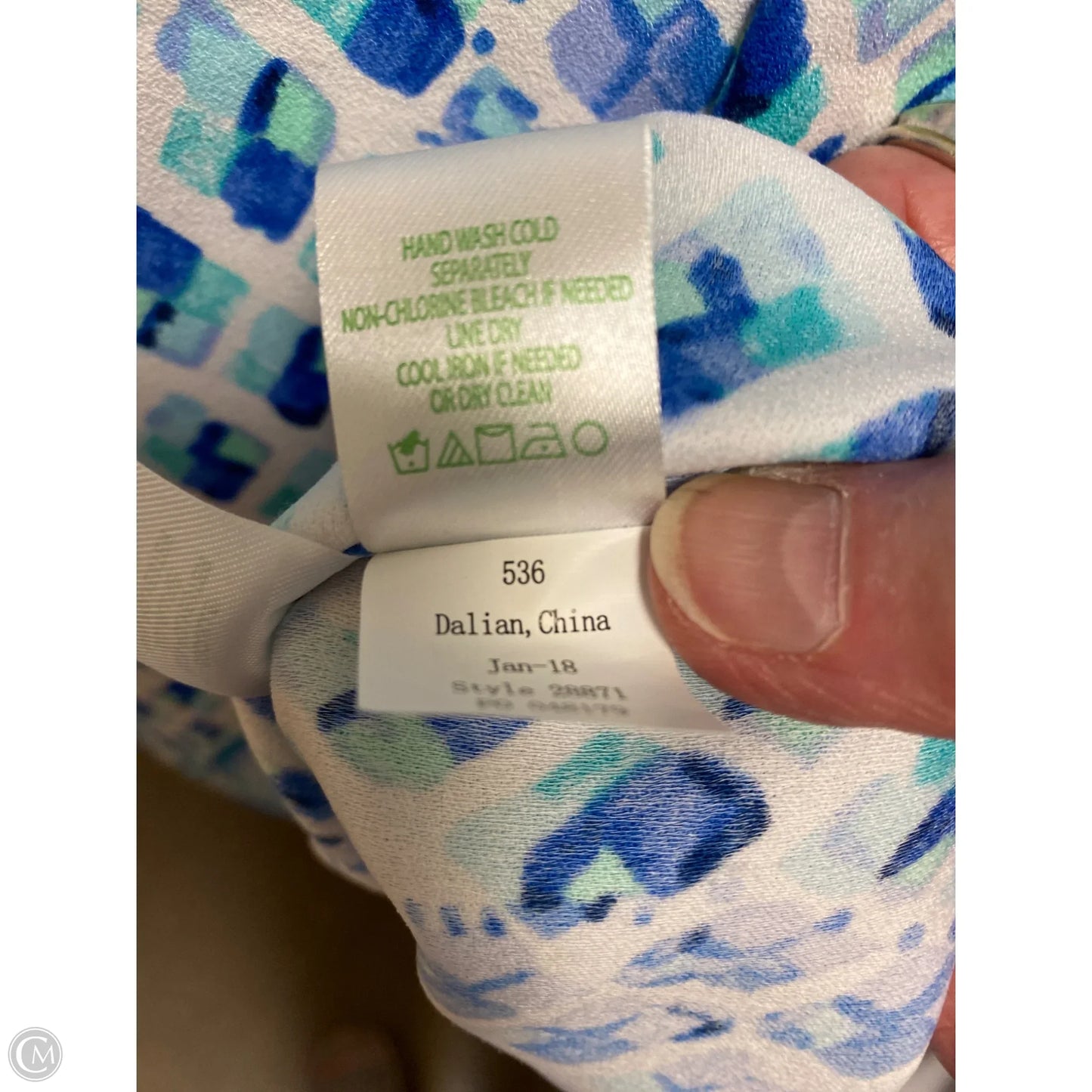 Dress Designer By Lilly Pulitzer In Blue, Size: 10