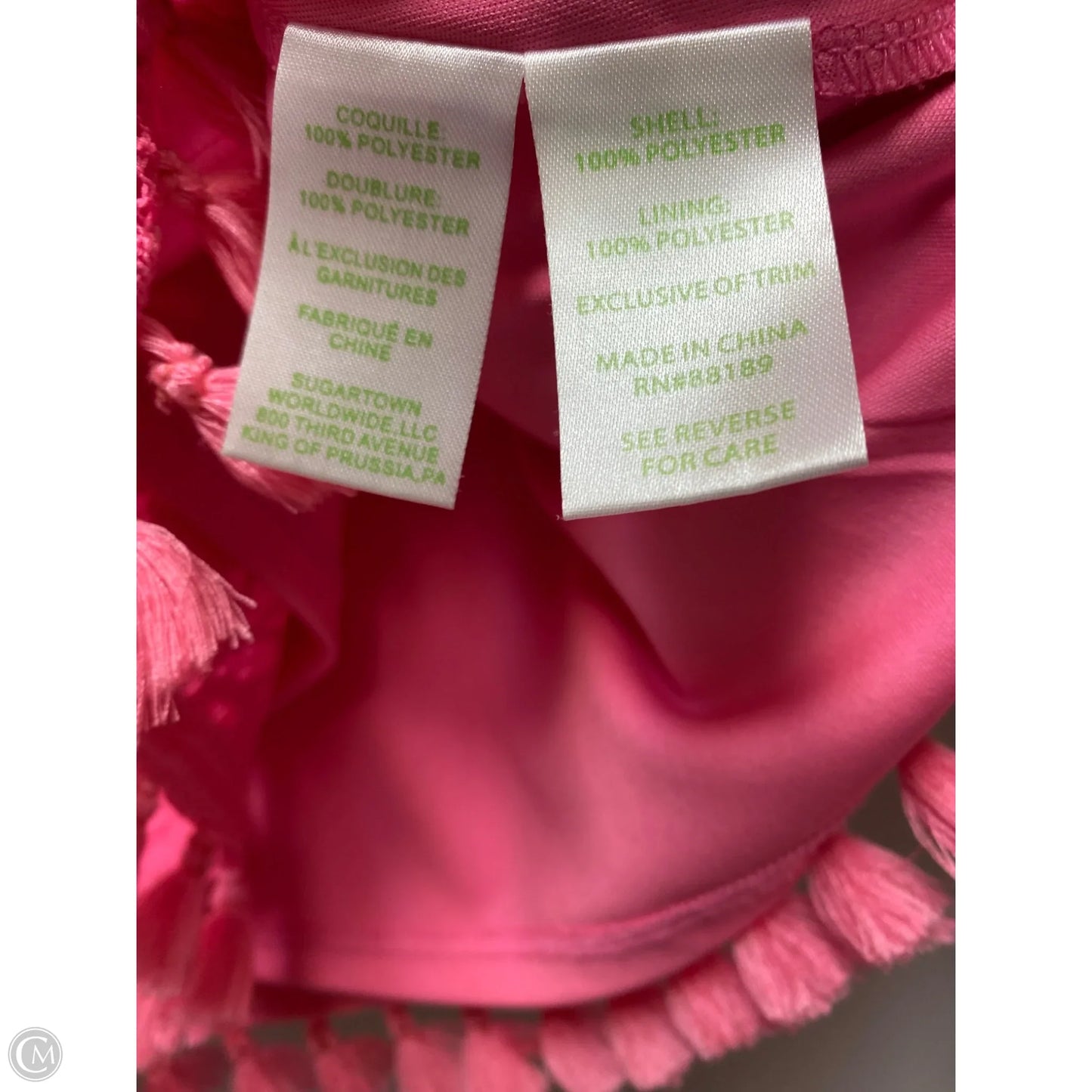 Top Sleeveless Designer By Lilly Pulitzer In Pink, Size: M