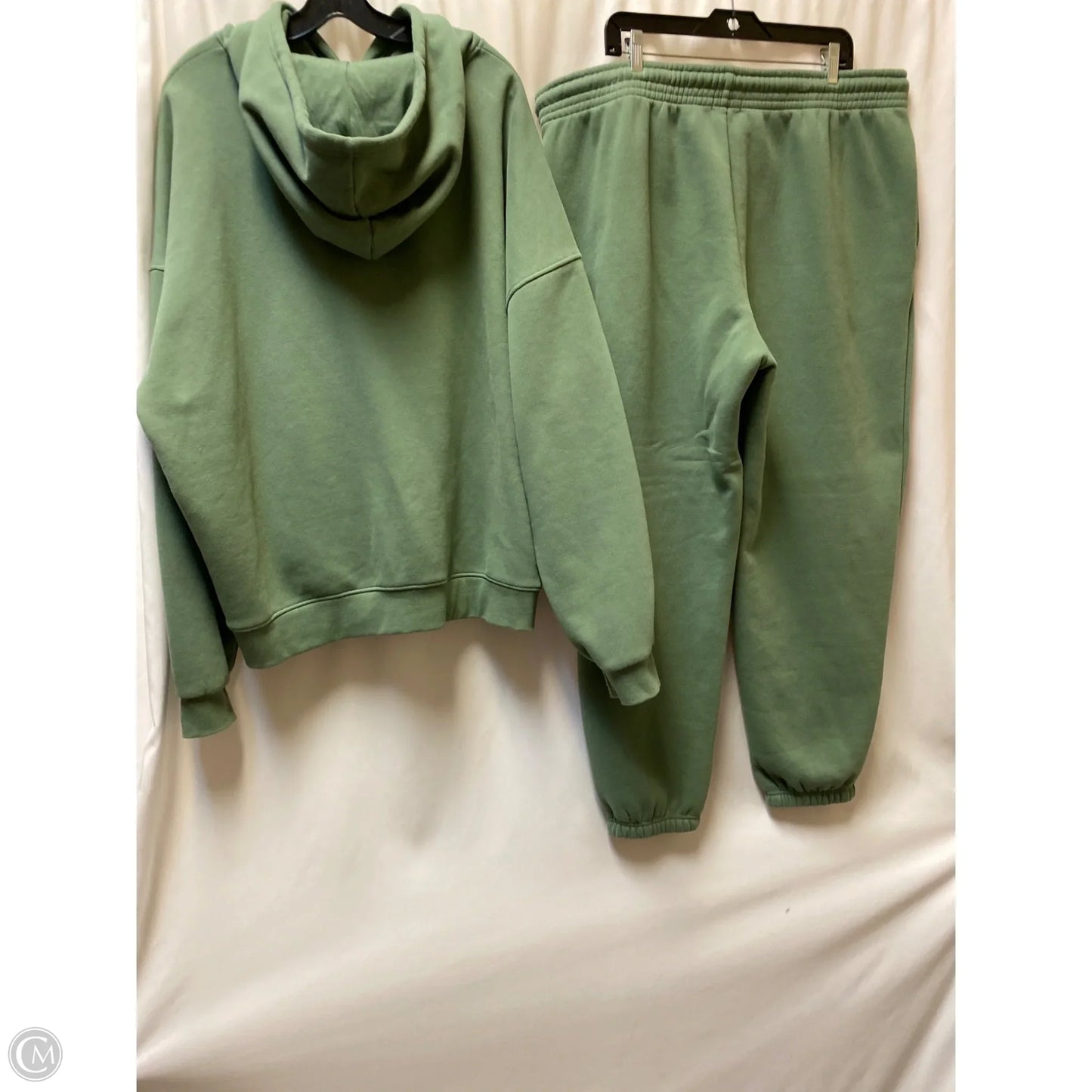 Pants Set 2pc By Fashion Nova In Green, Size: 3x