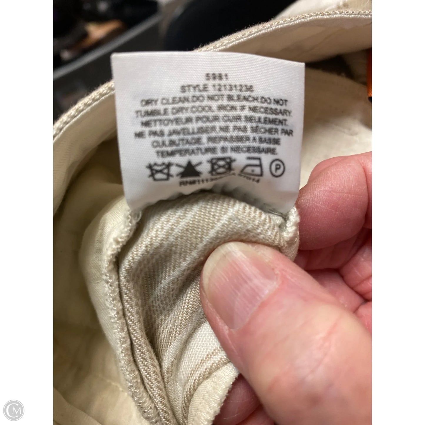 Pants Designer By Tory Burch In Beige, Size: 4