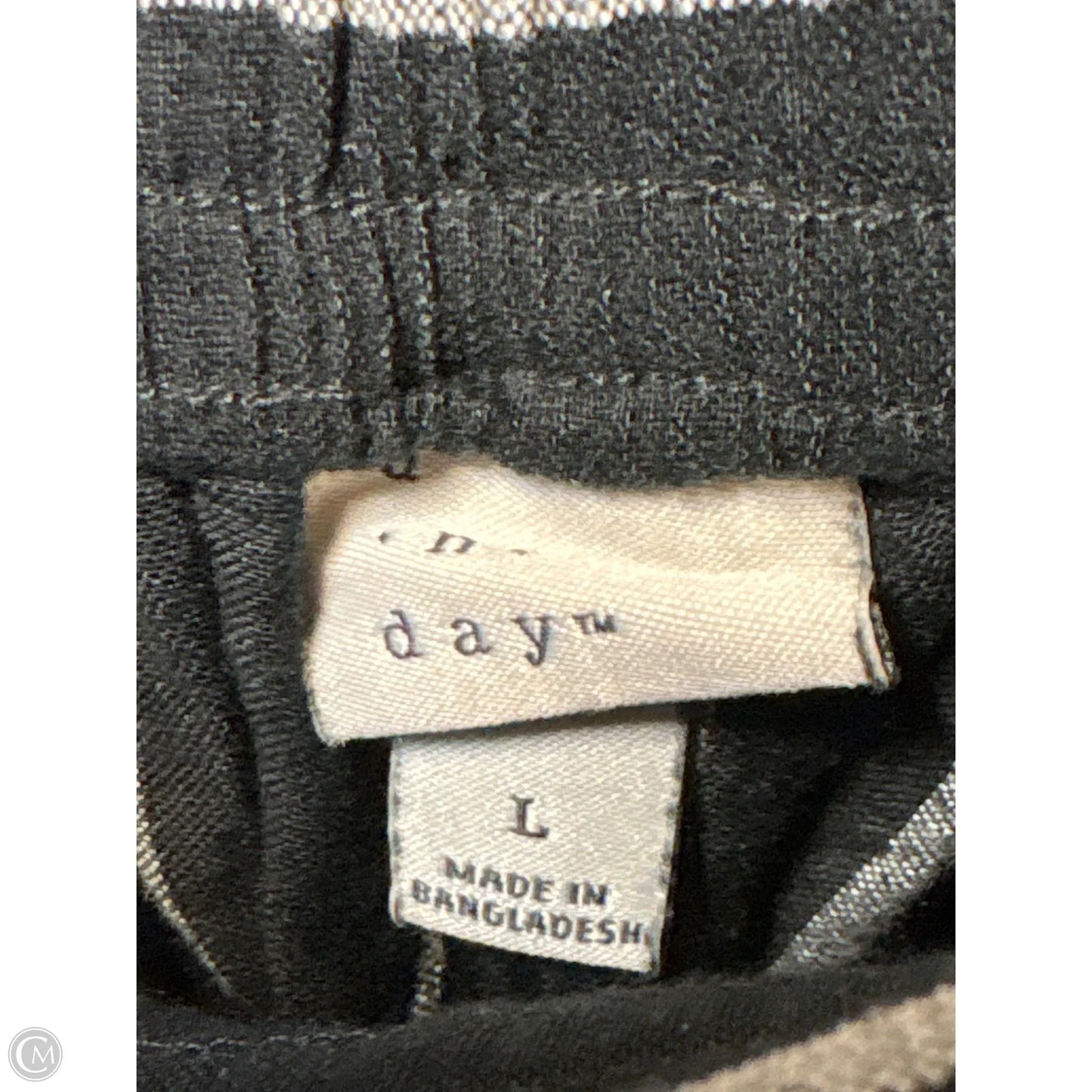 Pants Dress By A New Day In Black, Size: L