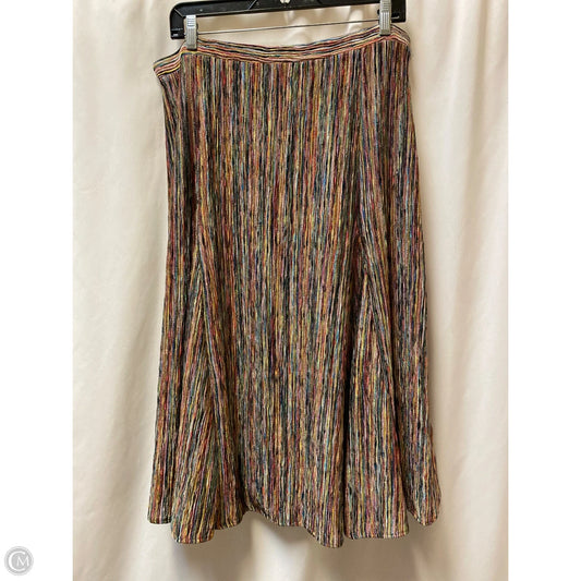 Skirt Maxi By Maeve In Multi-colored, Size: Xl