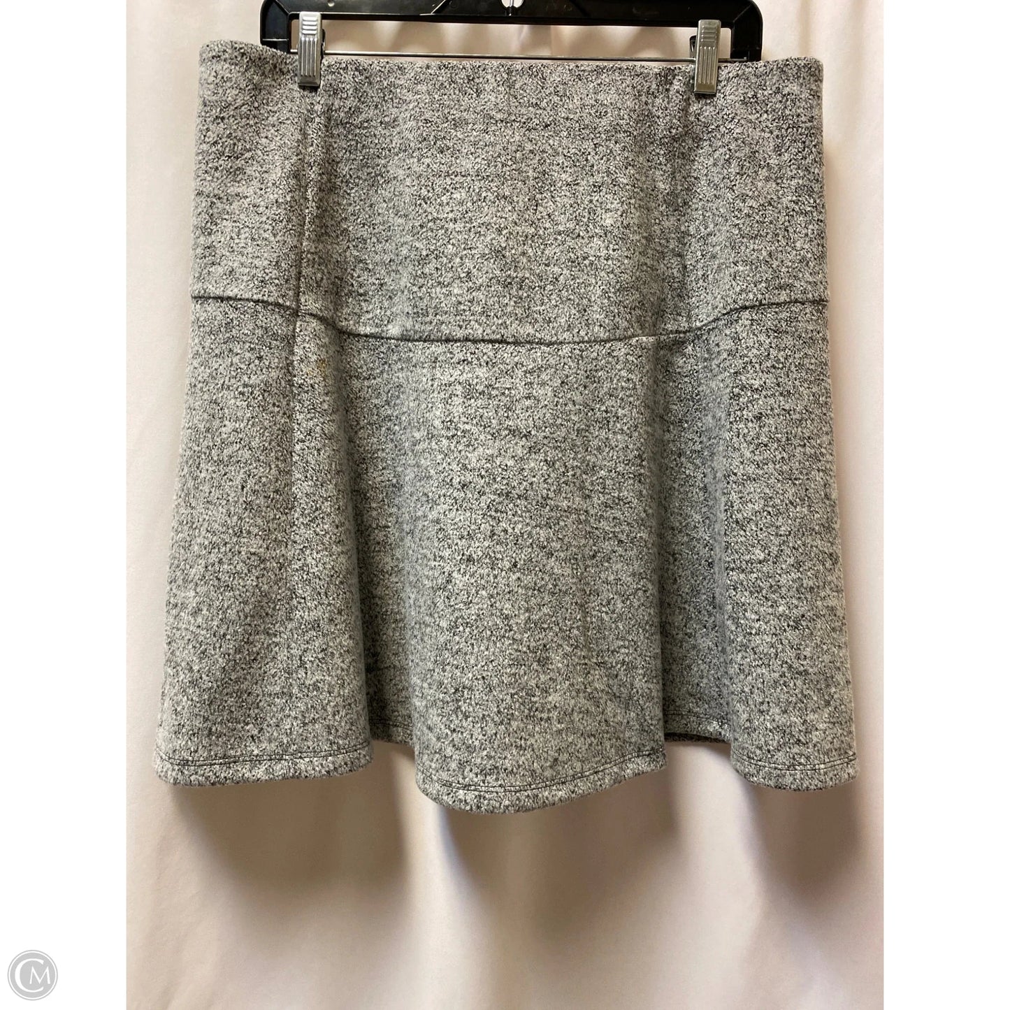 Skirt Midi By Loft In Grey, Size: L