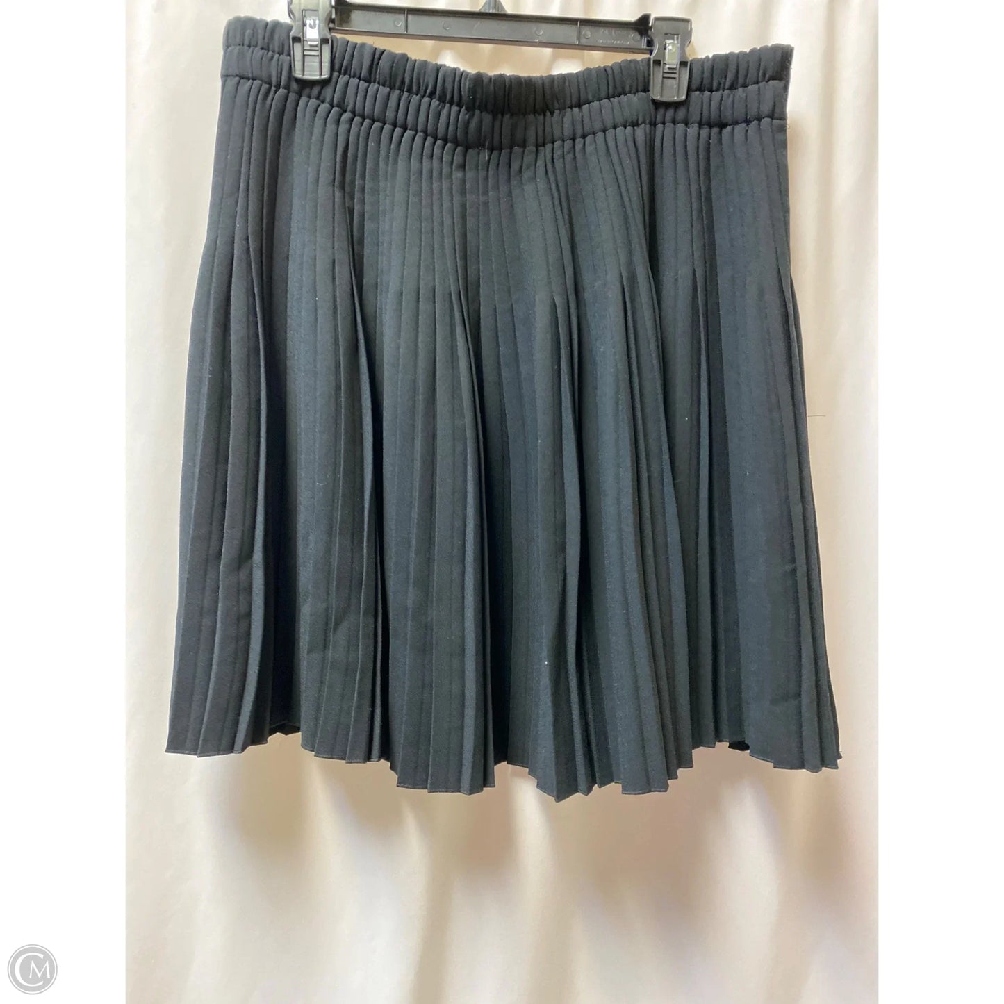 Skirt Midi By Loft In Black, Size: L