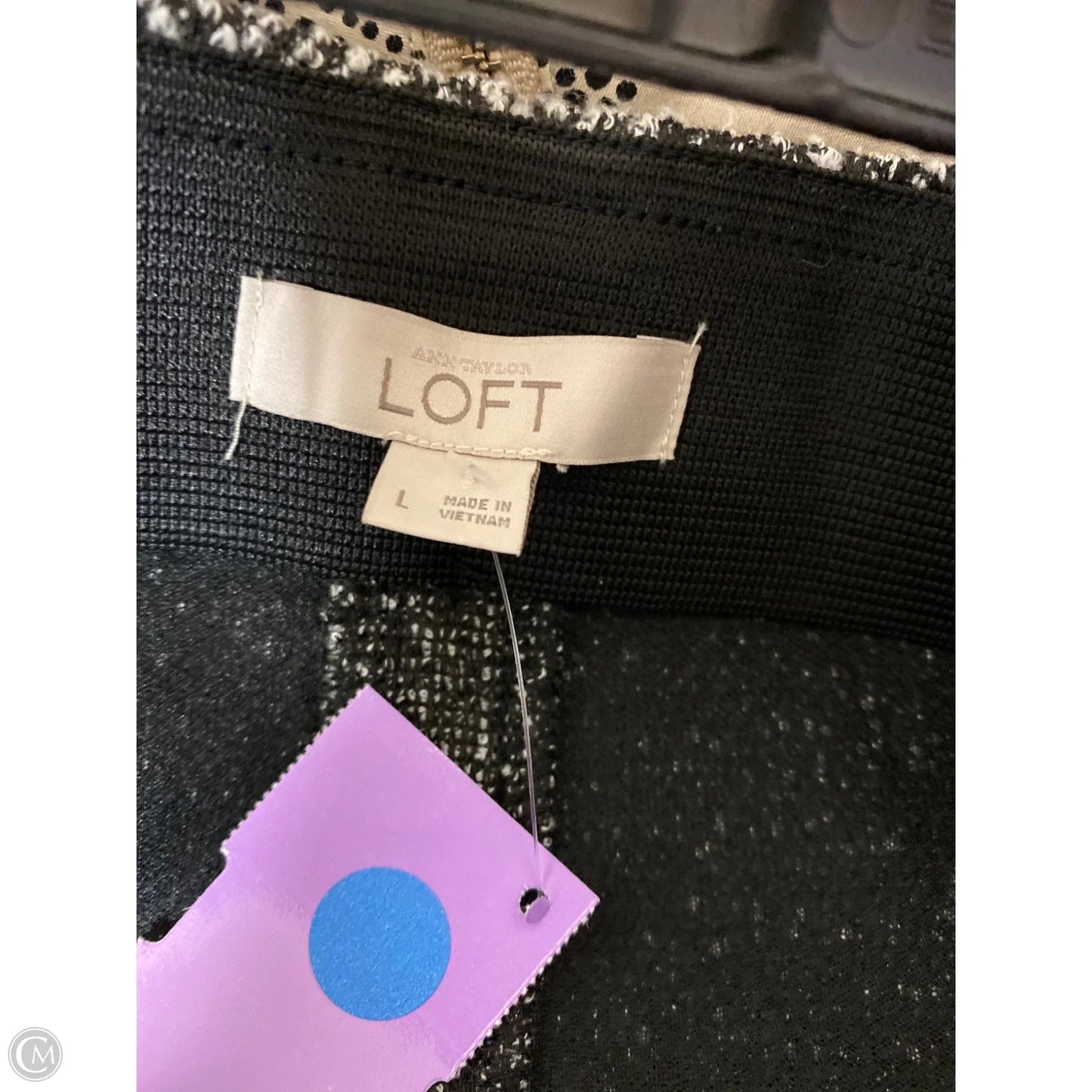 Skirt Mini & Short By Loft In Grey, Size: L