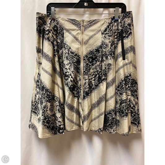 Skirt Midi By Edme And Esyllte In Cream, Size: 12