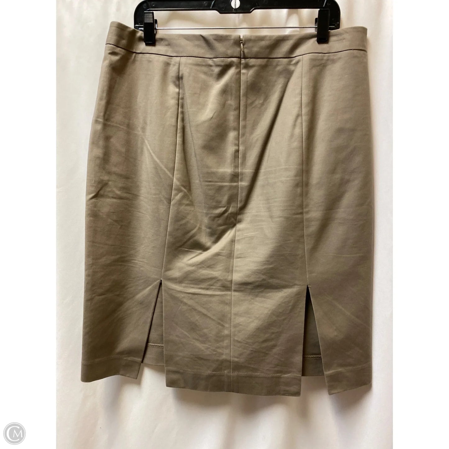 Skirt Maxi By Gap In Grey, Size: 14