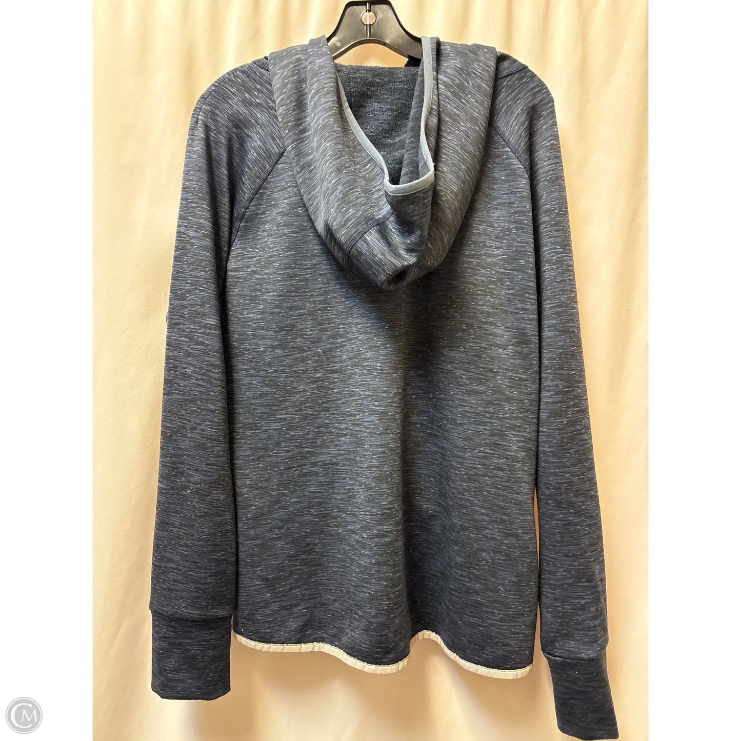 Athletic Jacket By Gapfit In Navy, Size: L