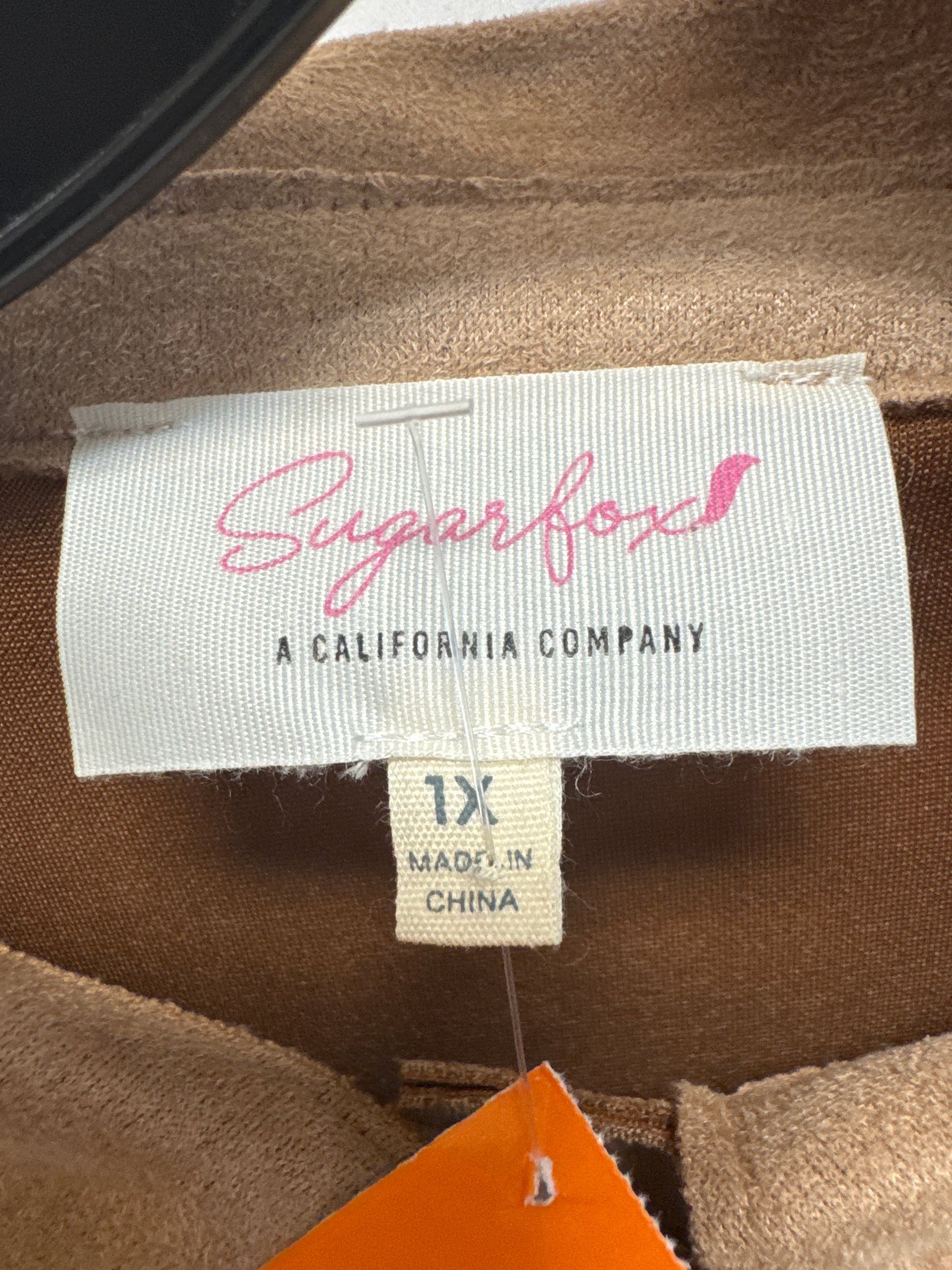 Jacket Other By Clothes Mentor In Beige, Size: 1x