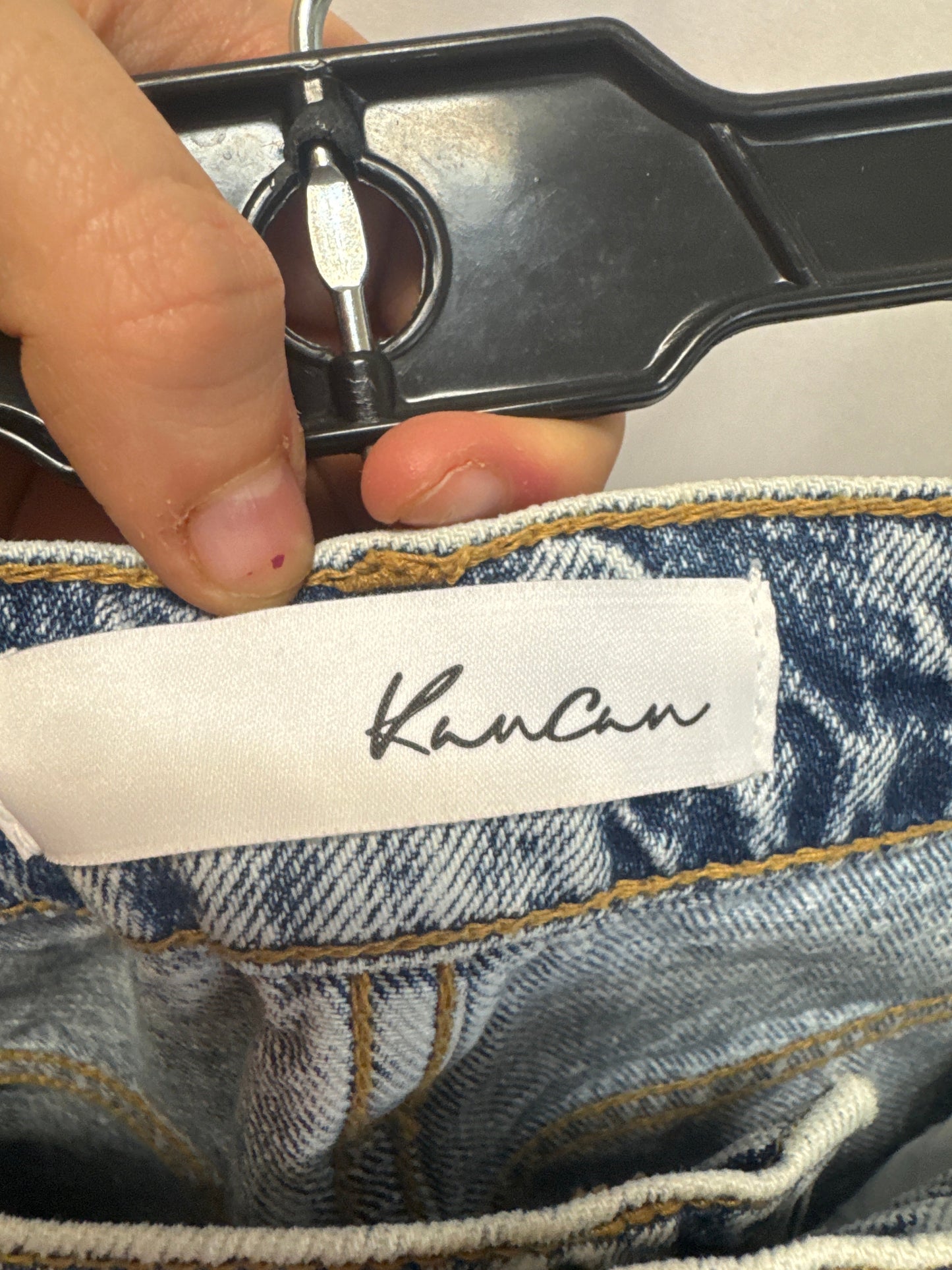 Jeans Straight By Kancan In Blue Denim, Size: 5