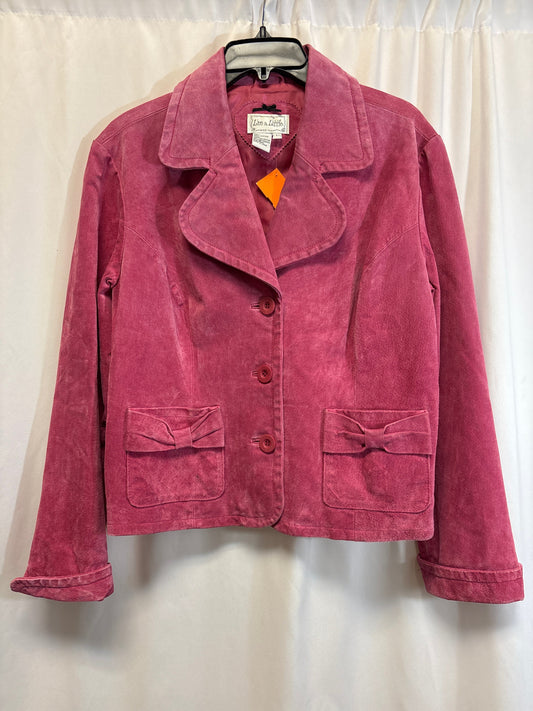 Jacket Leather By Live A Little  Size: L