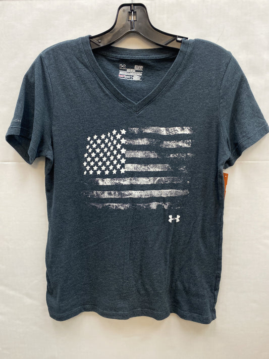 Athletic Top Short Sleeve By Under Armour  Size: Sp