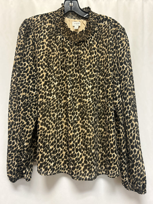 Top Long Sleeve By J. Crew  Size: L