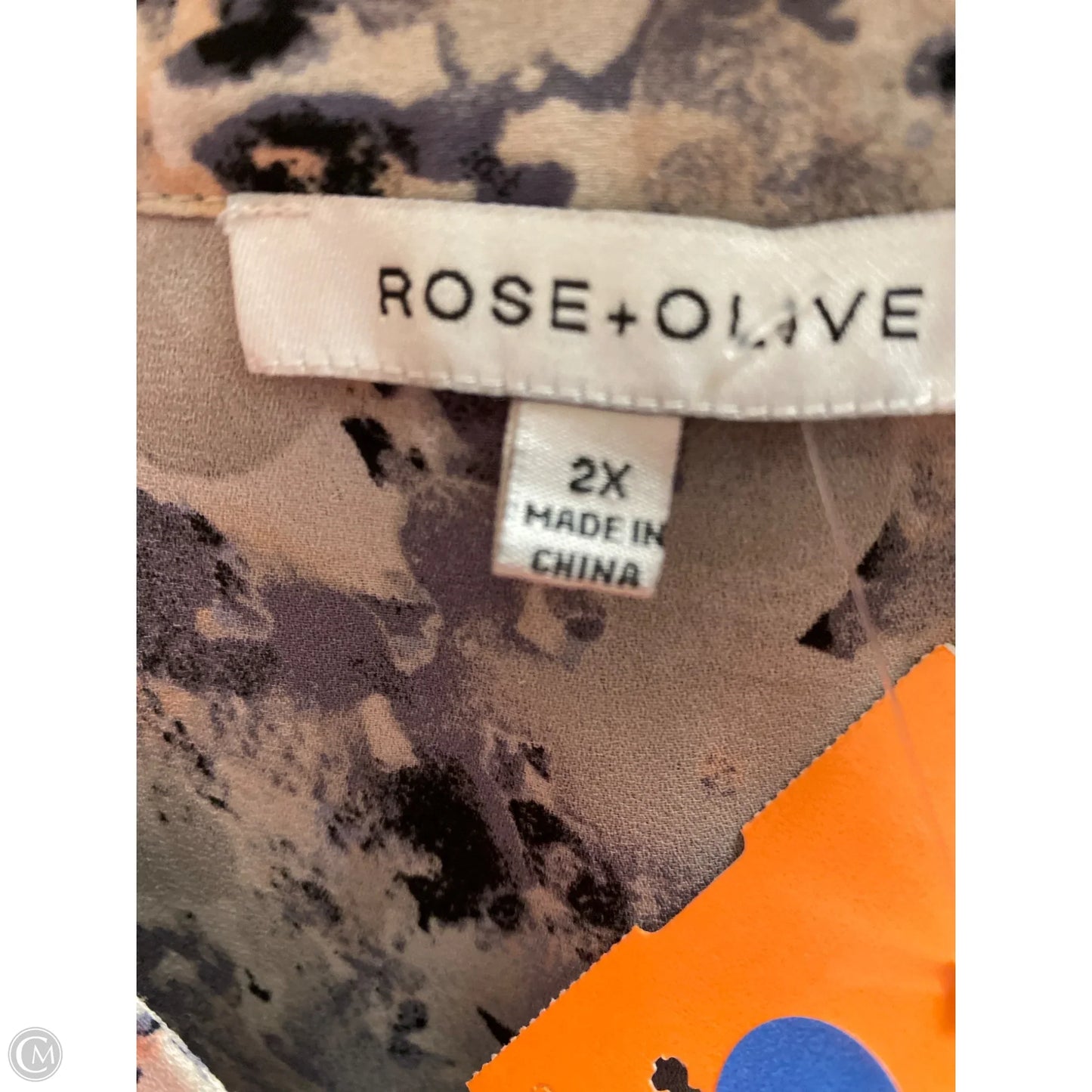 Top Long Sleeve By Rose And Olive In Purple, Size: 2x