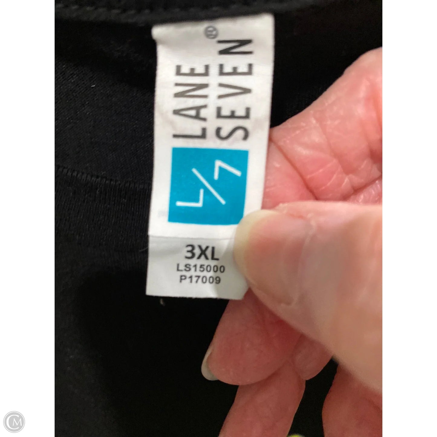 Top Short Sleeve By Clothes Mentor In Black, Size: 3x