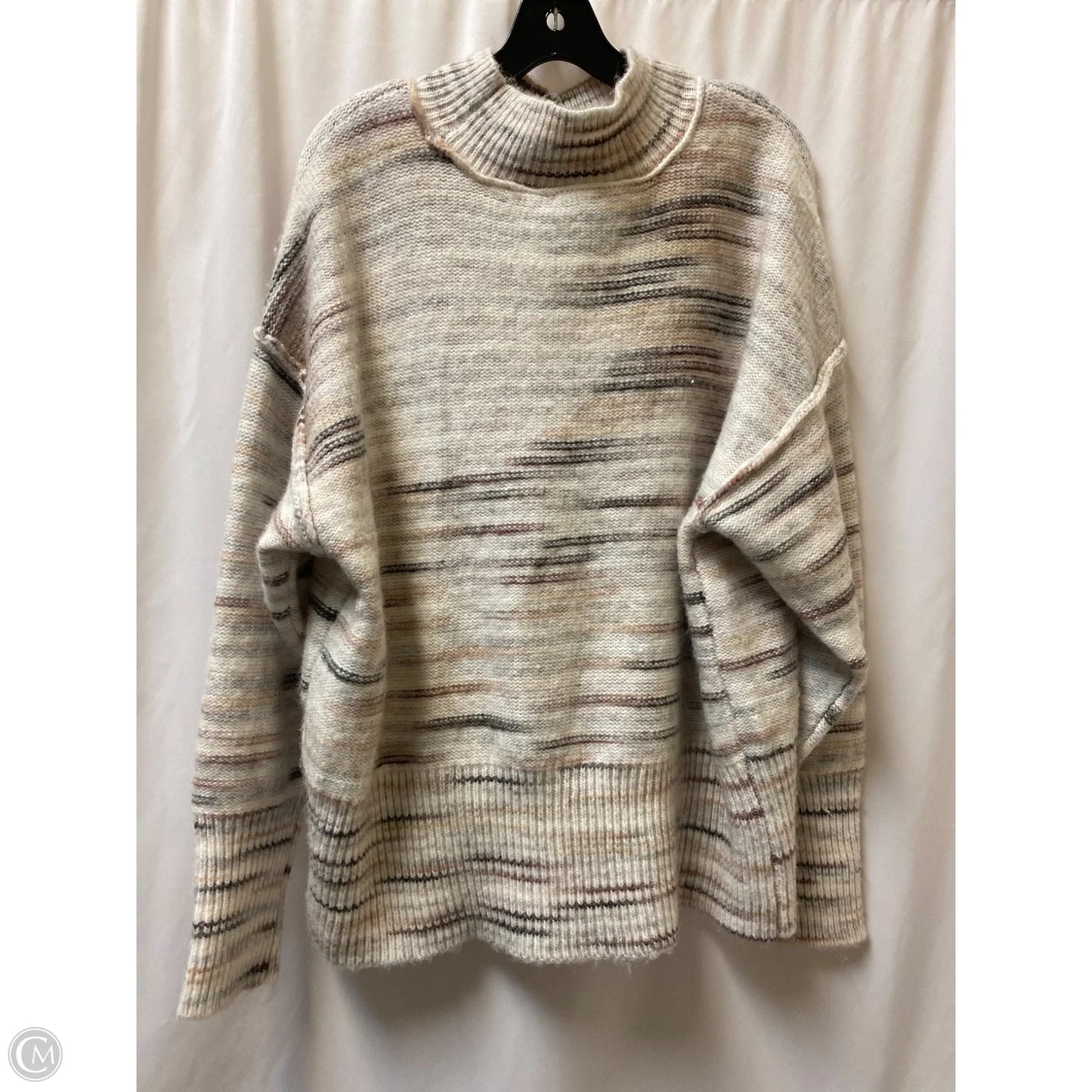 Sweater By Wonderly In White, Size: 2x
